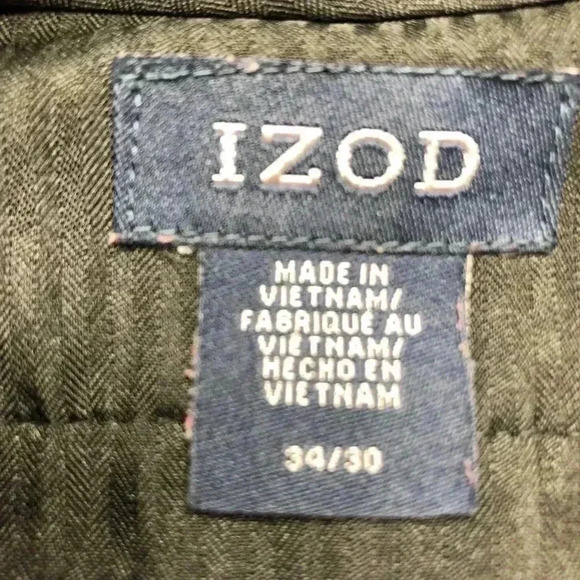 Izod  Black Dress Pants Size 34 - Picture 9 of 16